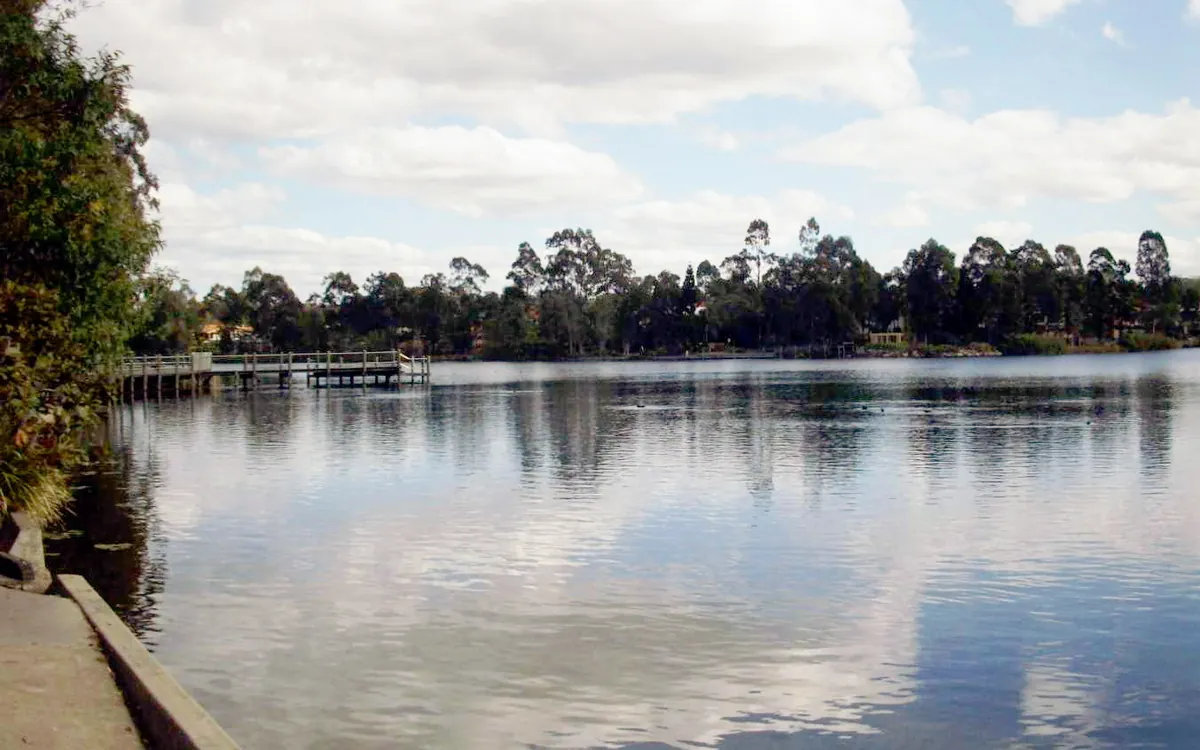The lake at Forest Lake