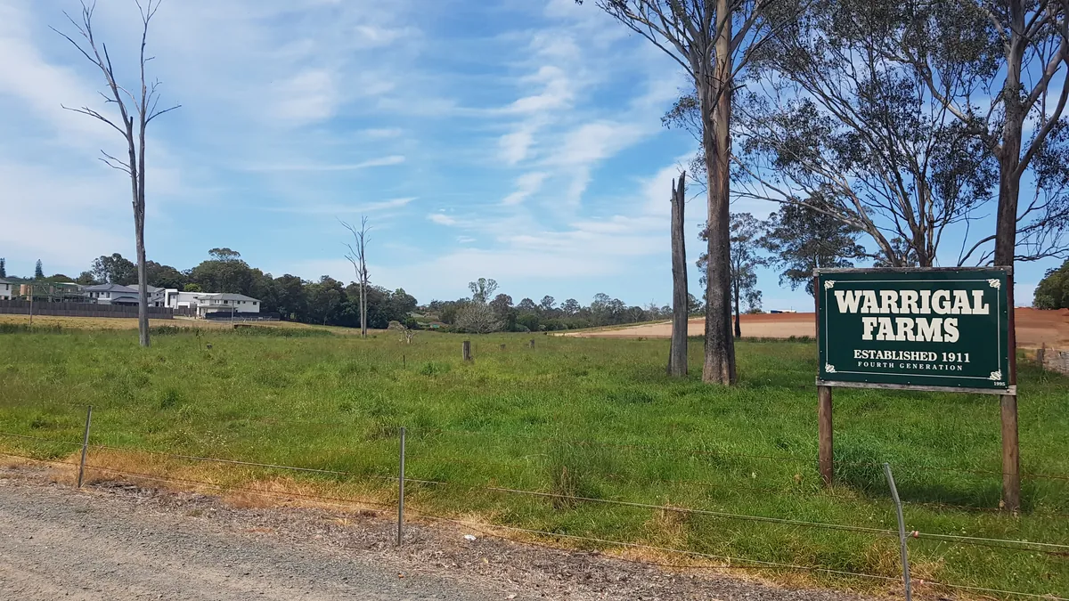 Warrigal Farms on Warrigal Road in Runcorn